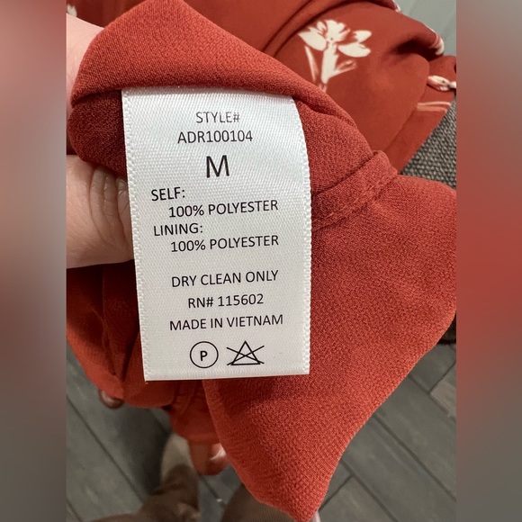 Astr Sleeveless Ruffle Maxi Dress Spice Floral - Picture 6 of 6